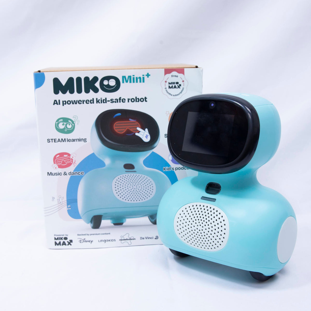 Miko Mini+ blue AI learning robot for kids
