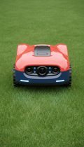 NextRobo launch preview of an unbranded robotic lawn mower
